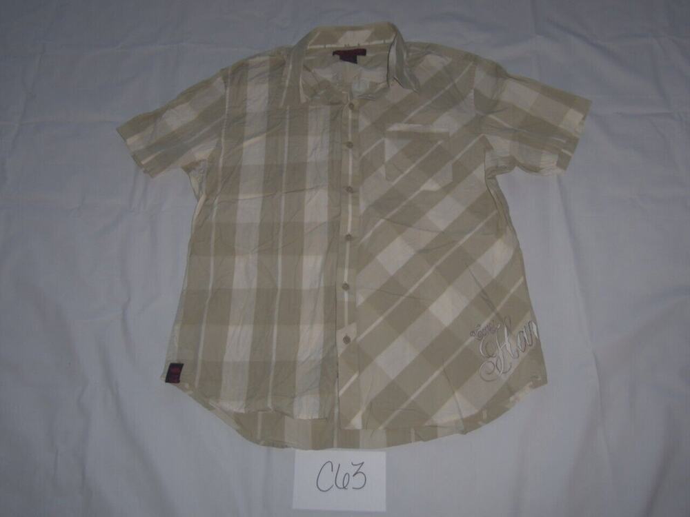 Tony Hawk Plaid Shirt Size Large Boys -0212C63